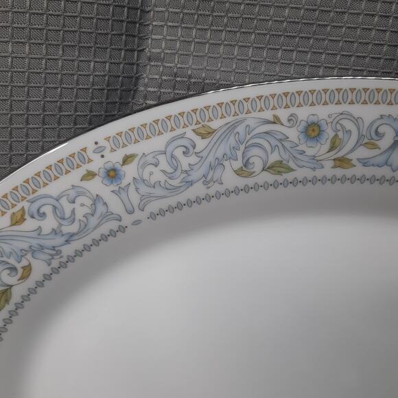 Vintage CROWN MING Princess Pattern 14" Oval Serving Platter - Picture 2 of 8